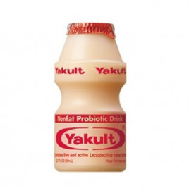 Yakult Nonfat Probiotic Drink   Plastic Bottle  65 millilitre